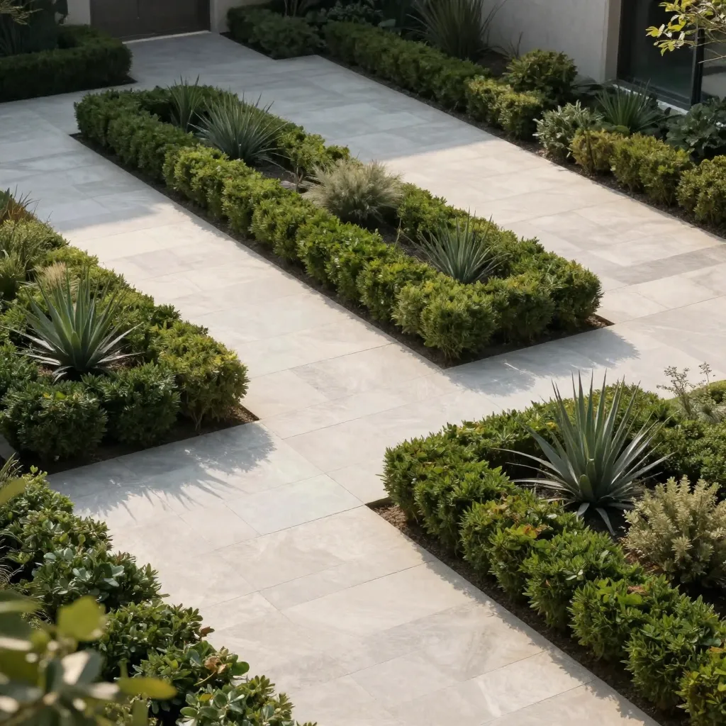 Natural eco-friendly garden design