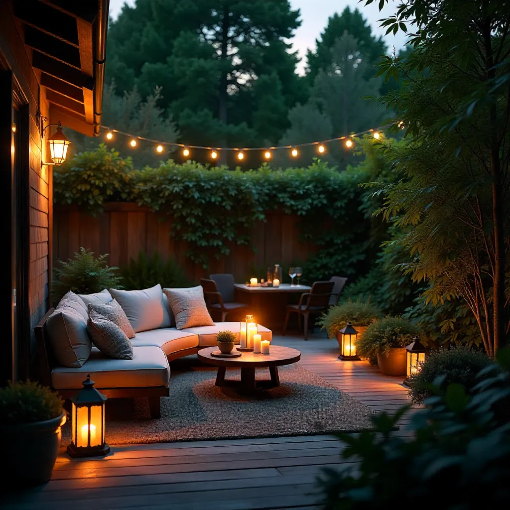 Small urban garden transformation